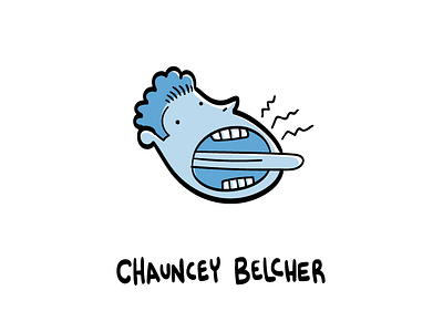 Chauncey Belcher character design graphic design hand drawn illustration illustrator