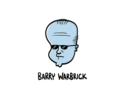 Barry Warbrick character design graphic design hand drawn illustration illustrator