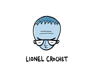 Lionel Crochet character design graphic design hand drawn illustration illustrator