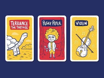 Illustrated Game Cards