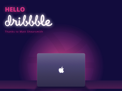 Dribbble debut! debut first graphic design illustration