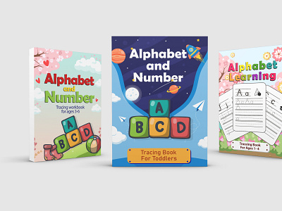 Alphabet And Number Tracing Workbook For Kids