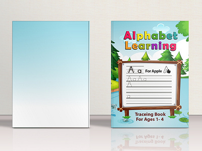 Alphabet Learning Tracing Book For Cute Kids