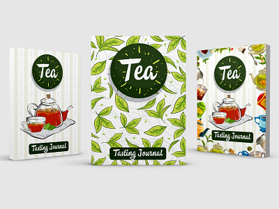Tea Tasting Journal designgraphics journal logbook notebook planner tasting tea