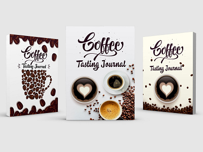 Coffee tasting Journal 3d book design branding design graphic design illustration journal logbook logo ui