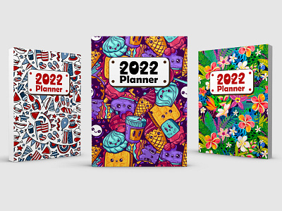 2022 planner 1 year planner book design graphic design journal logbook monthly planner weekly planner