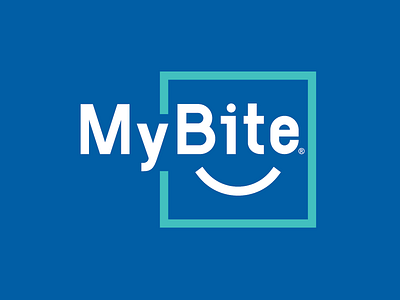 MyBite branding canada clinic denture identity logo mybite