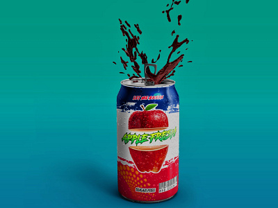 Professional label design for cold drink