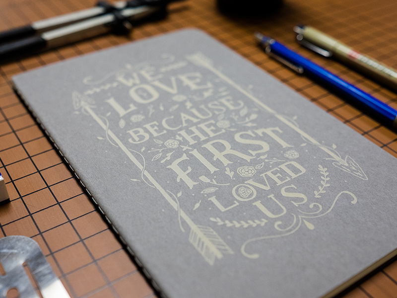 Custom Moleskine Journal by Chris Wright on Dribbble