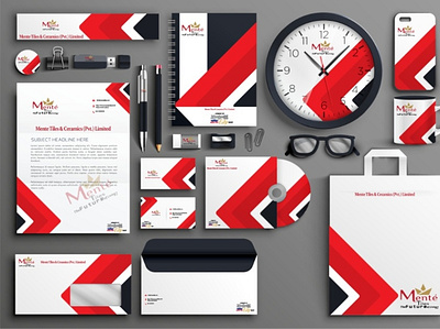 Stationery Kit Design branding design kit stationary