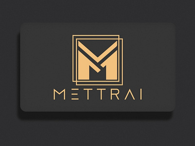 Mettrai branding design logo