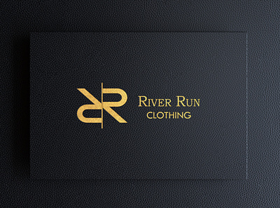 RiverRun Clothing branding design logo