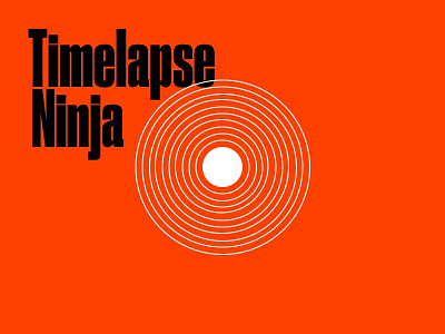 Timelapse Ninja Branding branding clean logo minimal minimalist typography