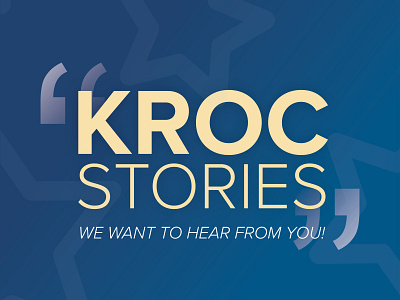 Kroc Stories campaign after effects design digital illustrations illustration