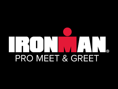 Ironman Meet & Greet branding design illustration logo