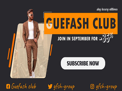 guefash banner ( virtual ) banner design graphic design illustration