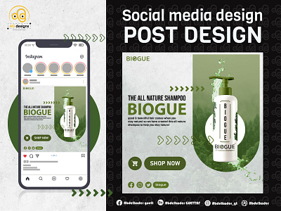 social media design - post -