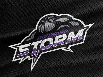 Broward Storm Logo Concept basketball basketball logos logos sports sports logos team team logos