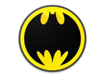 Batman Icon batman debut design icon icon design material material design vancouver