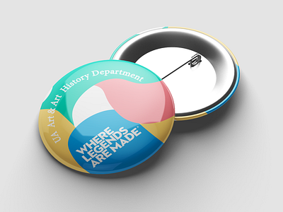 UA Button #1 -Art Department branding design graphic design illustration typography vector