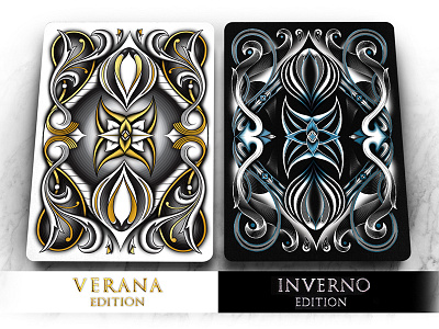 Verana and Inverno Card Designs