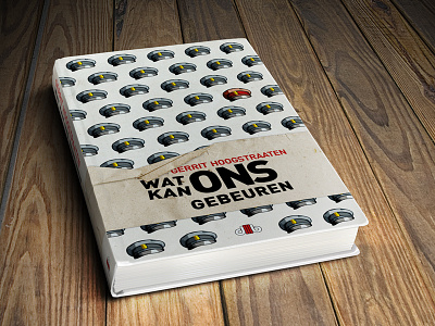 Book cover design 'Wat kan ons gebeuren'