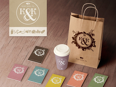 Branding & identity design Klip & Koo identity illustration logo typography