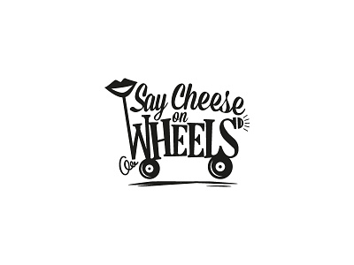 Say cheese on wheels branding logo design photo booth say cheese van volkswagen