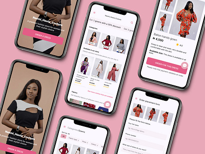 Fashion store app daily ui day4 fashion design girls in tech