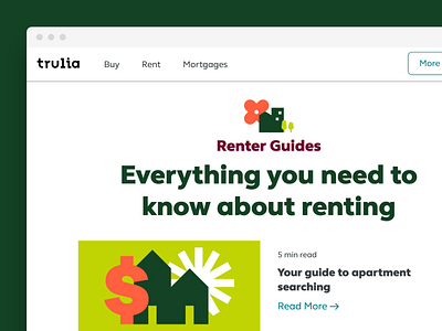 Trulia Renter Guides content renters