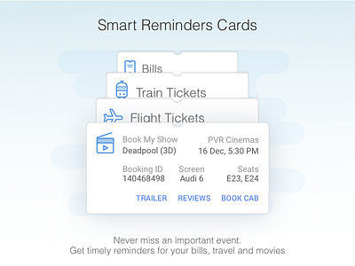 Smart Reminder Cards for SMSOrganizer