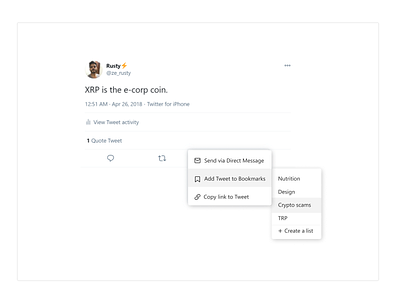 Twitter web app re-imagined