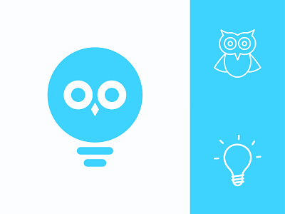 OWLAMP brand identity branding design graphic design illustration lamp logo minimalist modern modern logo owl ui vector
