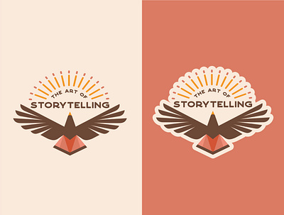 Museum Storytelling Logo branding design graphic design illustration illustrator logo typography vector