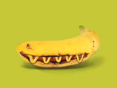 Banana hot dog