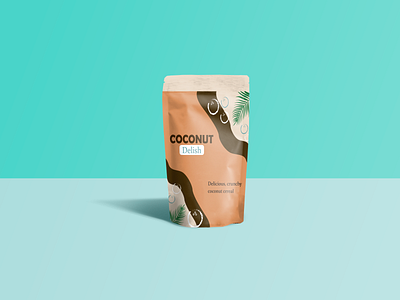 Coconut Delish Cereal Package Design