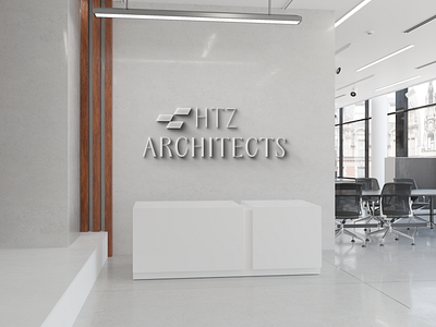 HTZ Architects | Branding Design | Logo Design architect architecture brand identity branding design graphic design logo typography vector visual identity