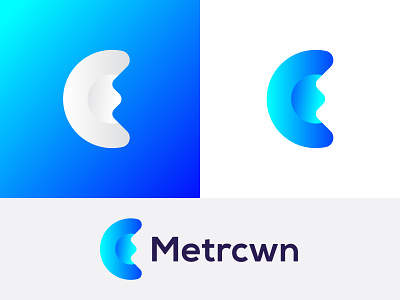 Metrcwn Logo Design || Brand identity design abstract logo app app icon brand identity brand logo branding colorful logo creative logo gradient graphic design illustration letter logo logo logo design logo designer logo mark minimal logo modern logo typography vector