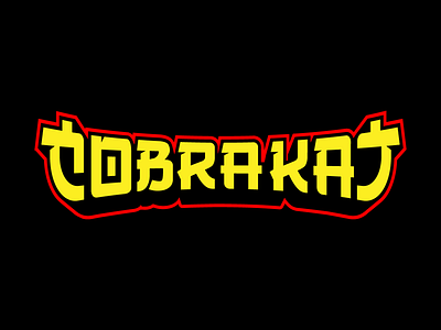 Cobra kai cobrakai karate lettering letters logos