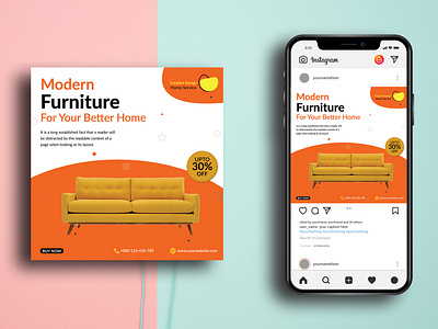 Furniture Social Media Template