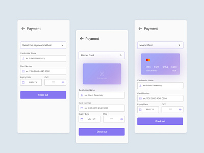Credit Card Checkout Page credit card credit card checkout page credit card page ui design credit card