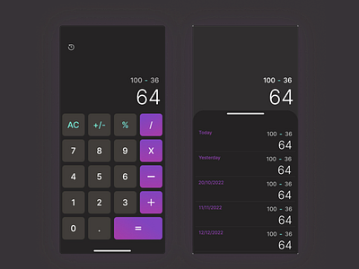 Dark Mode Calculator