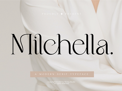 Milchella - A Modern Serif Typeface cosmetic