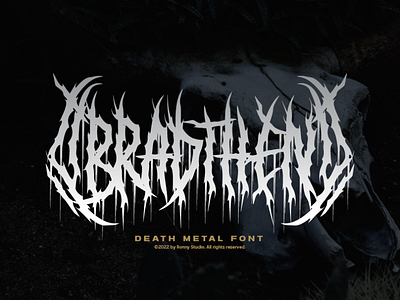 Bradthen - Death Metal Font underground