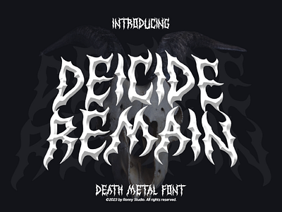 Deicide Remain - Death Metal Font underground