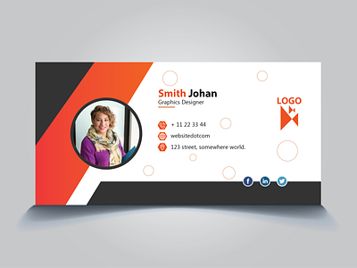 Email Signature Design branding design graphic design illustration