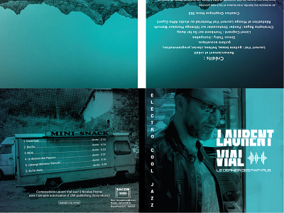 Awesome 🥰 Music CD Cover Design 🔥 LAURENT VIAL awesome music cd cover cover cover designs french music music