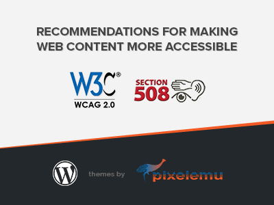Check if you need to make your site accessible! accessible site section508 wcag