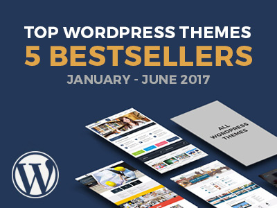 Top 5 best selling WordPress themes 2017 best selling wordpress themes wordpress themes