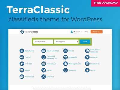 Classifieds WordPress theme classifieds free website wordpress wordpress theme wordpress themes